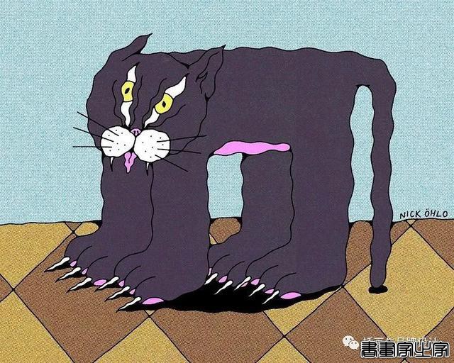 插画丨用复古和朋克的情绪解释万物本质，大胆又自由的笔触，充满了奇思妙想-65.jpg
