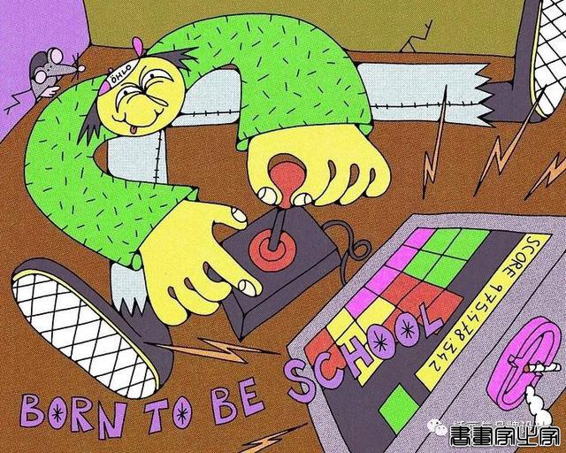 插画丨用复古和朋克的情绪解释万物本质，大胆又自由的笔触，充满了奇思妙想-69.jpg