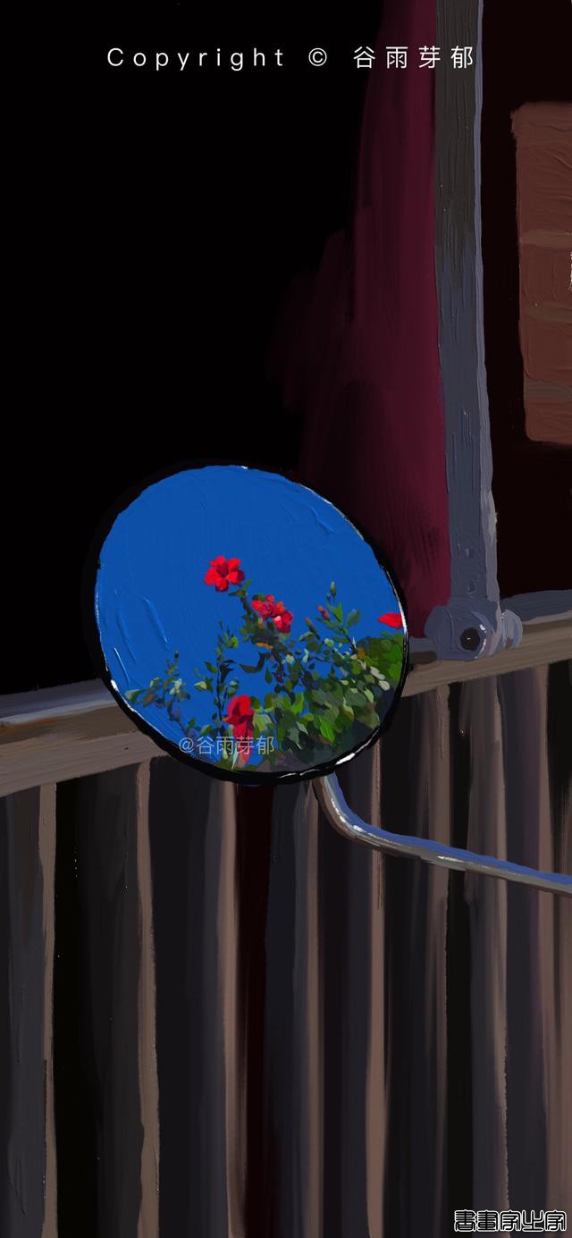 绝美油画插画壁纸，像春天一样清新明媚-5.jpg