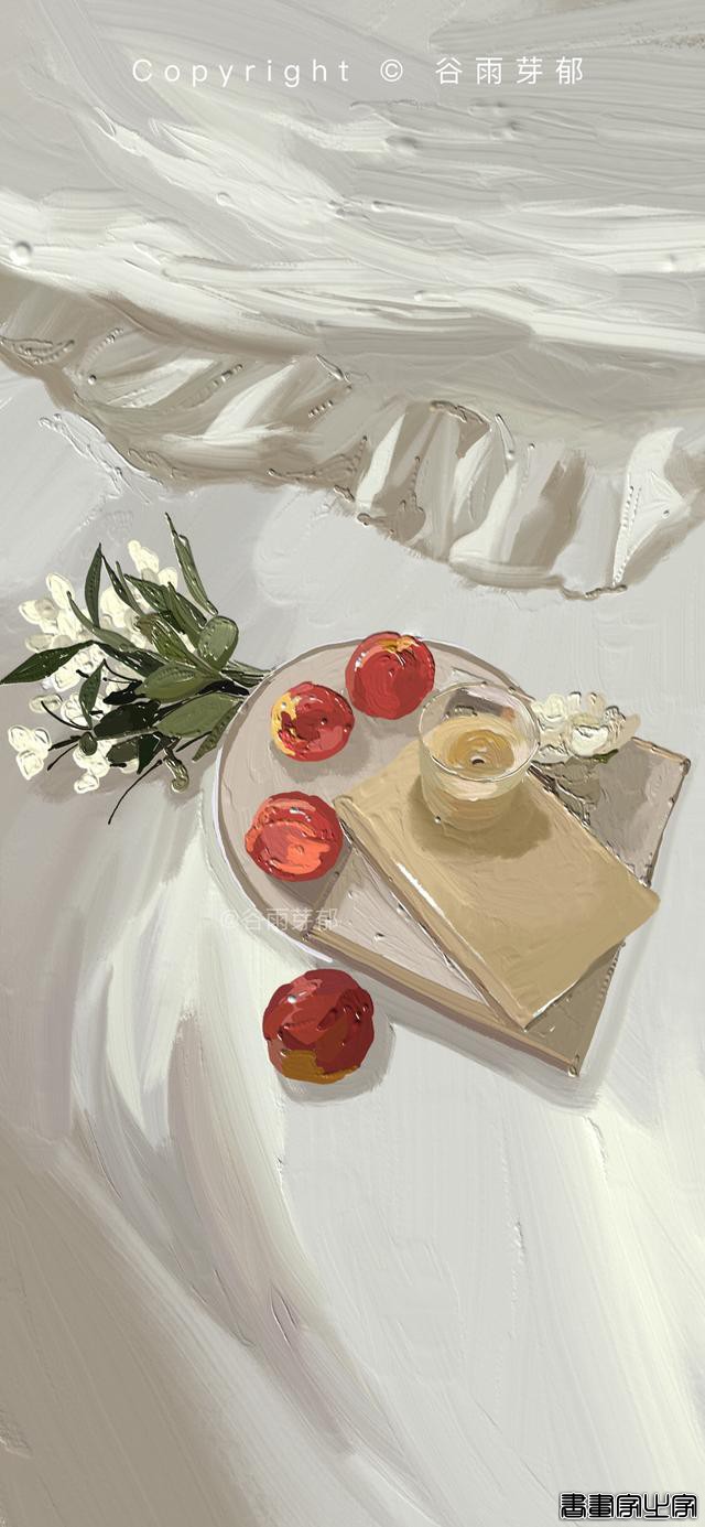 绝美油画插画壁纸，像春天一样清新明媚-8.jpg