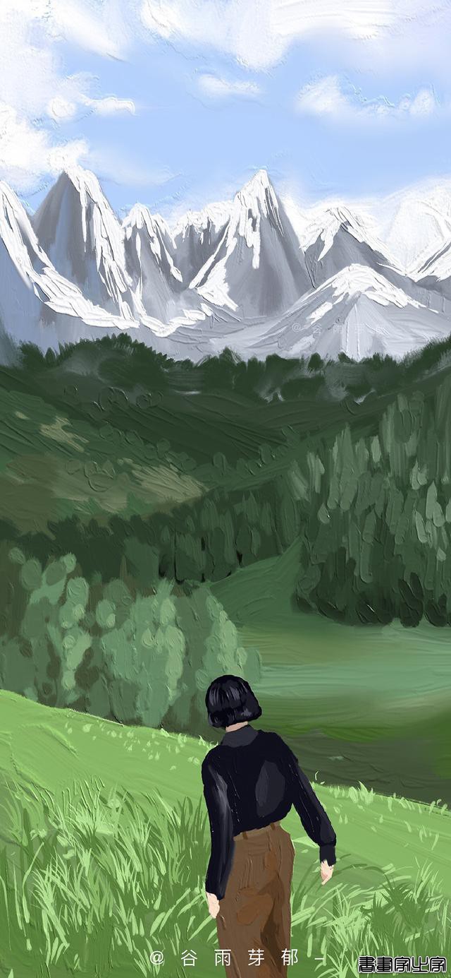 绝美油画插画壁纸，像春天一样清新明媚-11.jpg