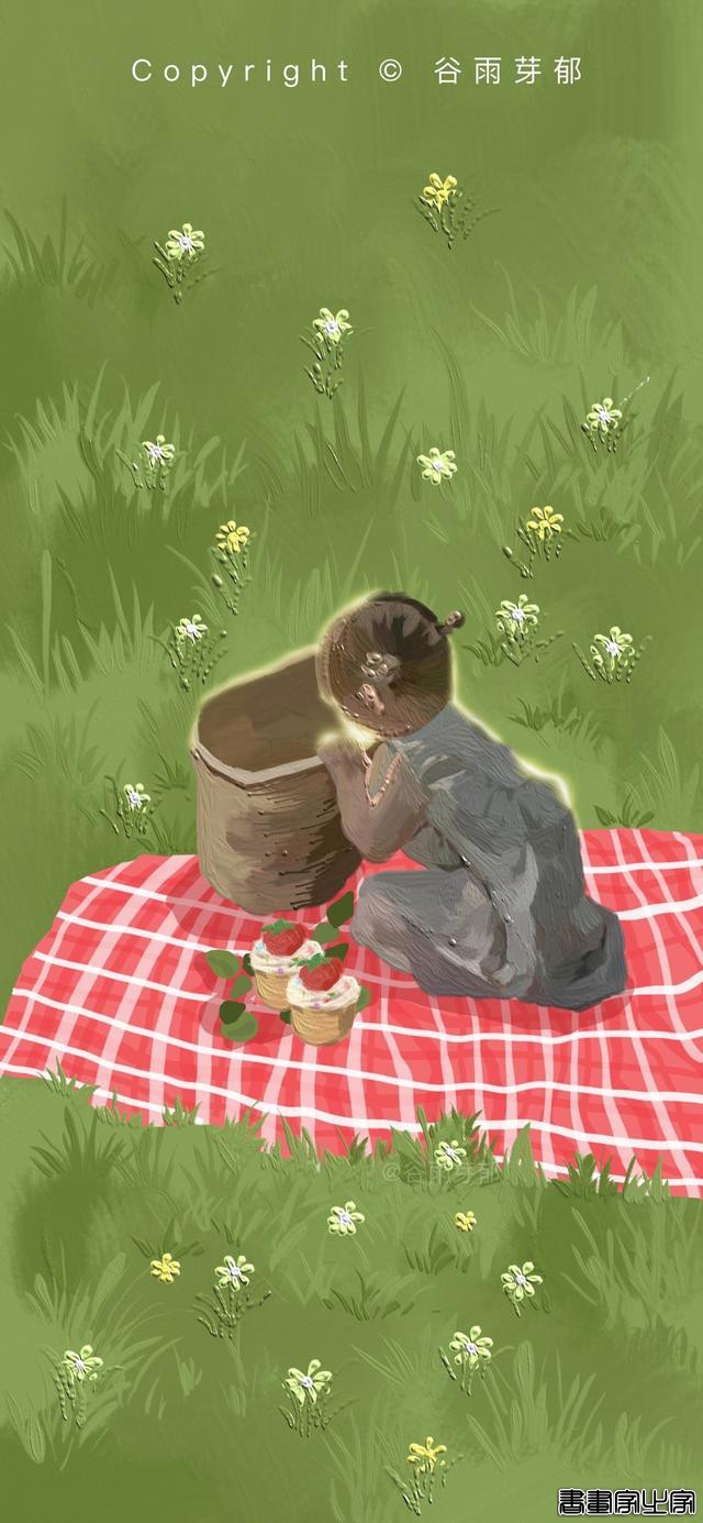 绝美油画插画壁纸，像春天一样清新明媚-9.jpg
