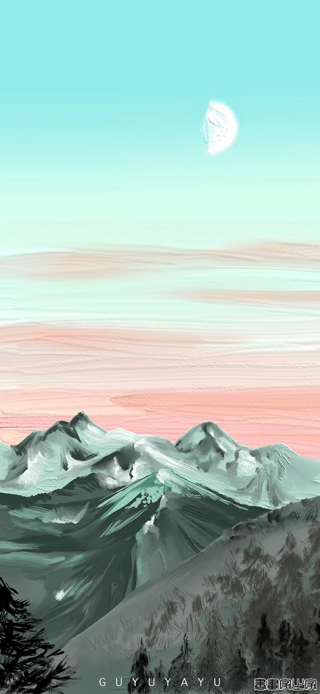 绝美油画插画壁纸，像春天一样清新明媚-10.jpg