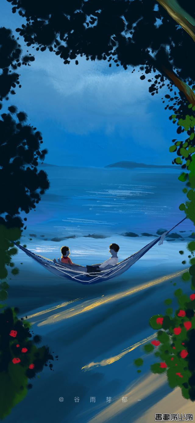绝美油画插画壁纸，像春天一样清新明媚-14.jpg