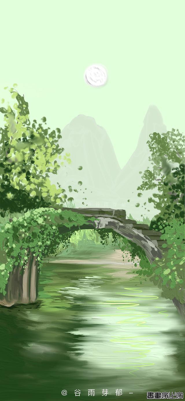 绝美油画插画壁纸，像春天一样清新明媚-13.jpg