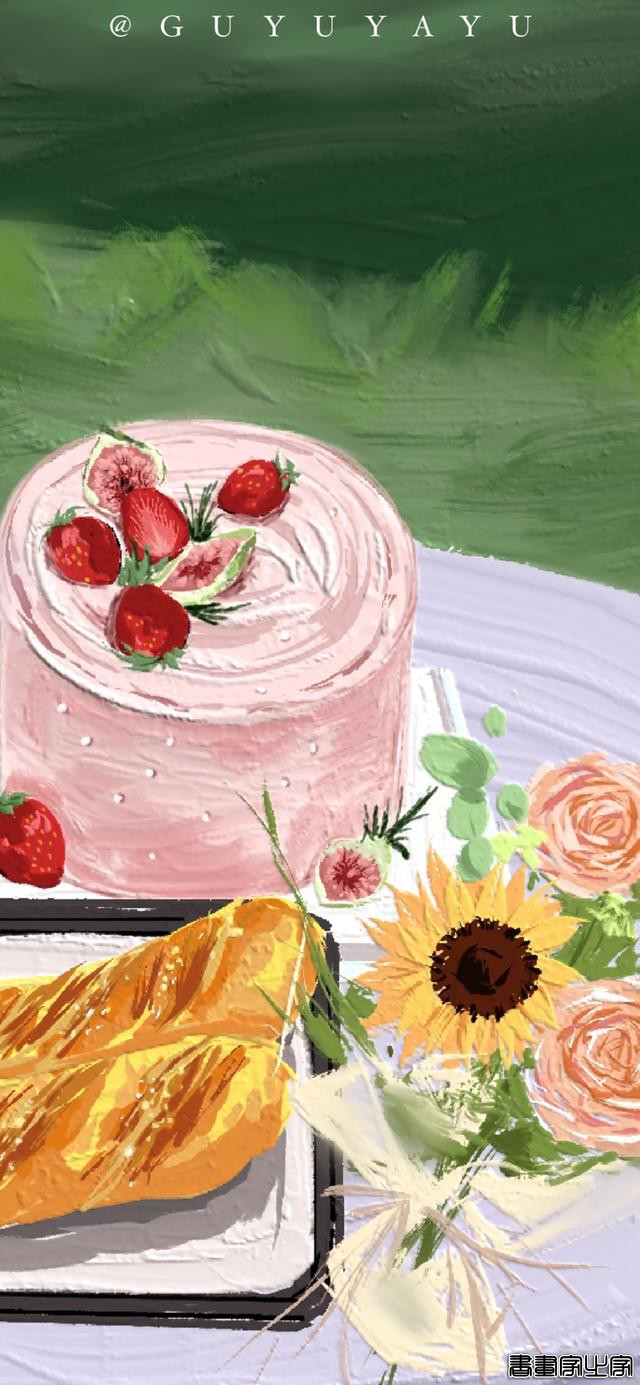 绝美油画插画壁纸，像春天一样清新明媚-17.jpg