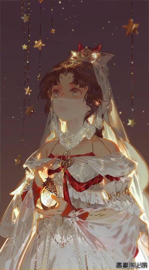 古风中国风壁纸，眠狼绝美人物插画-10.jpg