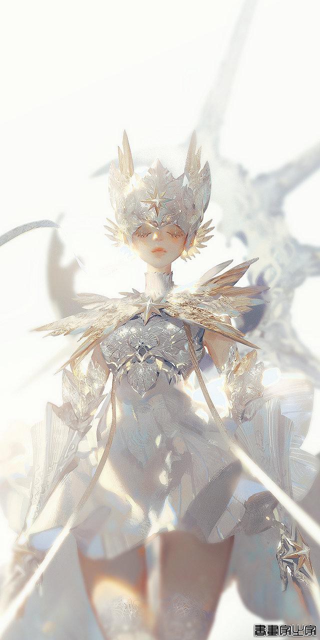 古风中国风壁纸，眠狼绝美人物插画-17.jpg