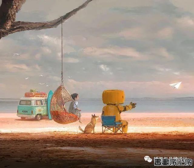 插画丨真的要被震撼到了！充满梦幻的画面，童话般的氛围感染力十足-36.jpg