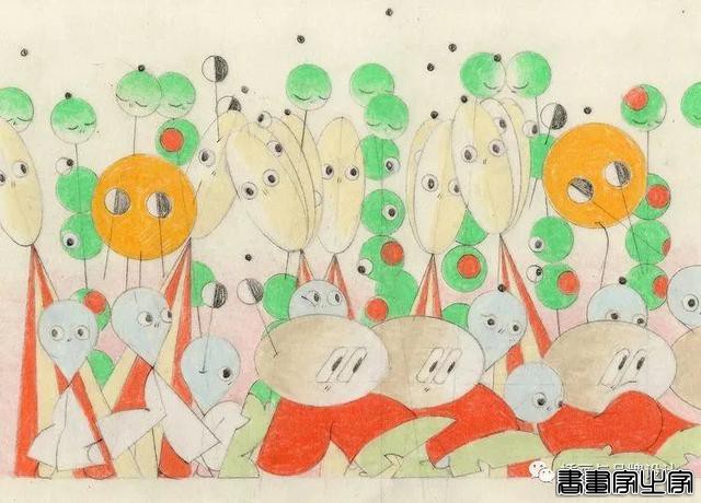 插画丨简单的草图，怀旧感的画面感，将世界描绘的可爱又疯狂-28.jpg