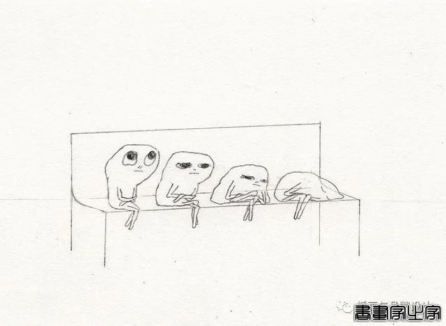 插画丨简单的草图，怀旧感的画面感，将世界描绘的可爱又疯狂-45.jpg