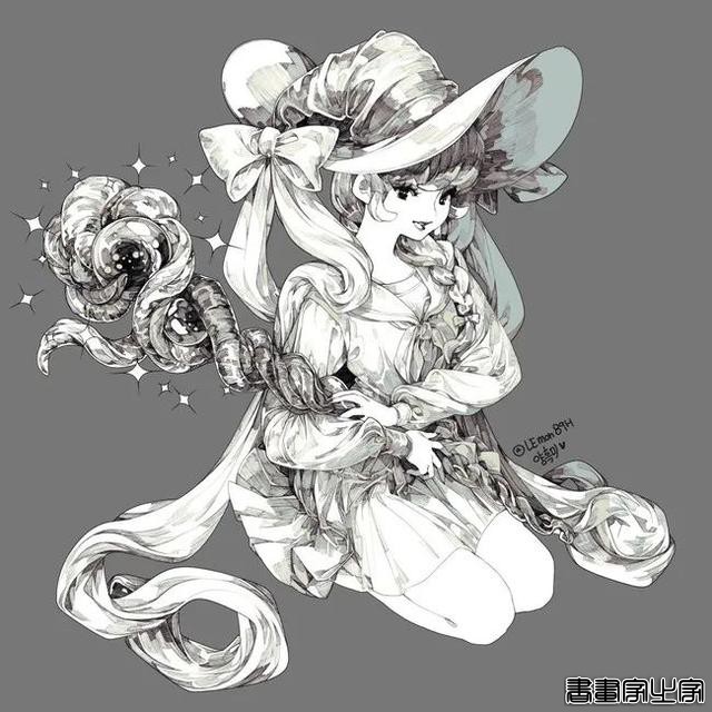 看线稿已经大佬了，看到成图这是巨佬！原来画不好插画，是因为我线稿就没追上？-22.jpg