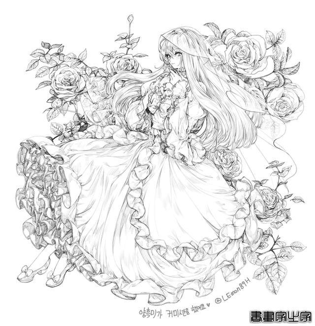 看线稿已经大佬了，看到成图这是巨佬！原来画不好插画，是因为我线稿就没追上？-26.jpg