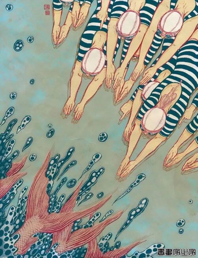 34岁裸辞工作，这位日本国宝级插画师笔下的“成年人插画”太震撼-8.jpg