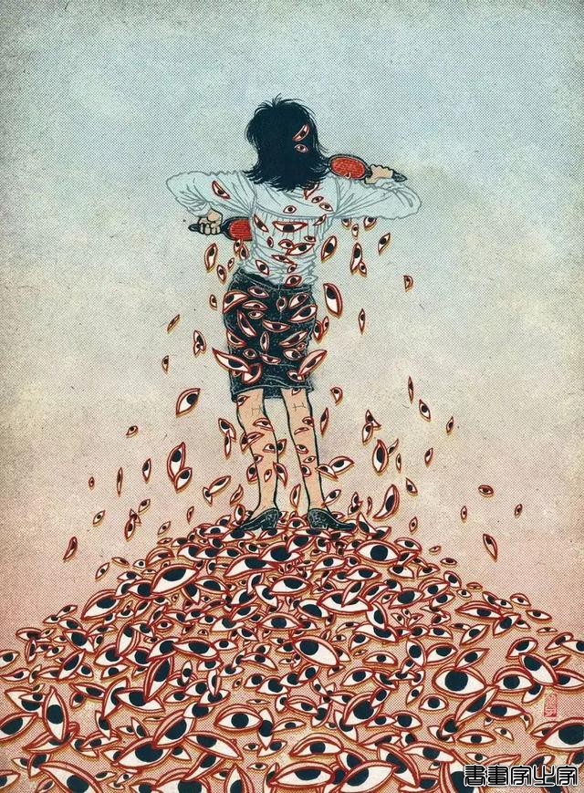 34岁裸辞工作，这位日本国宝级插画师笔下的“成年人插画”太震撼-30.jpg