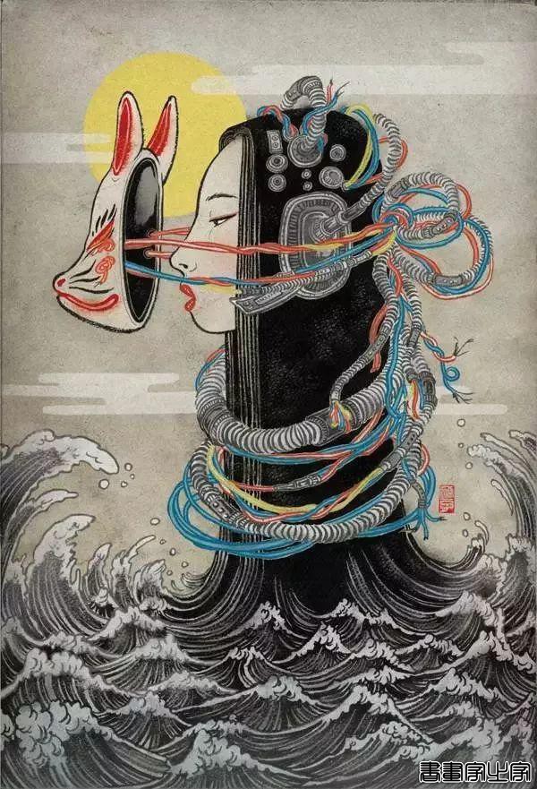 34岁裸辞工作，这位日本国宝级插画师笔下的“成年人插画”太震撼-35.jpg