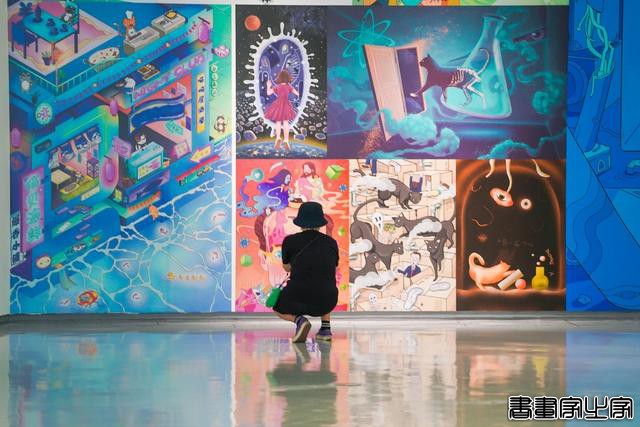 国庆新去处，“寻找薛定谔的猫—科学与幻想插画艺术展”来了-9.jpg