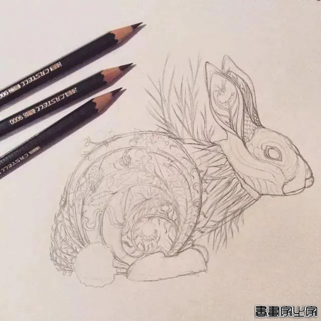 她笔下针管笔线描如此有趣且精致，看一眼，保证你喜欢上黑白插画-22.jpg