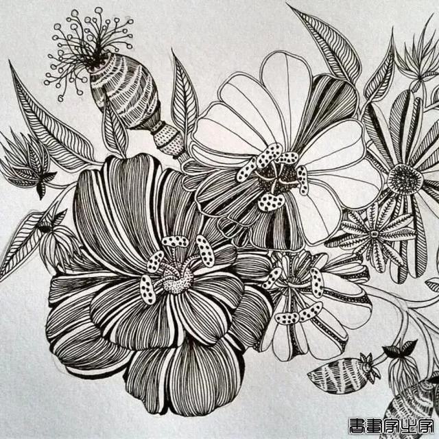 她笔下针管笔线描如此有趣且精致，看一眼，保证你喜欢上黑白插画-21.jpg