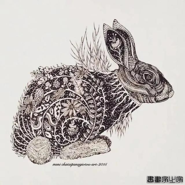 她笔下针管笔线描如此有趣且精致，看一眼，保证你喜欢上黑白插画-23.jpg