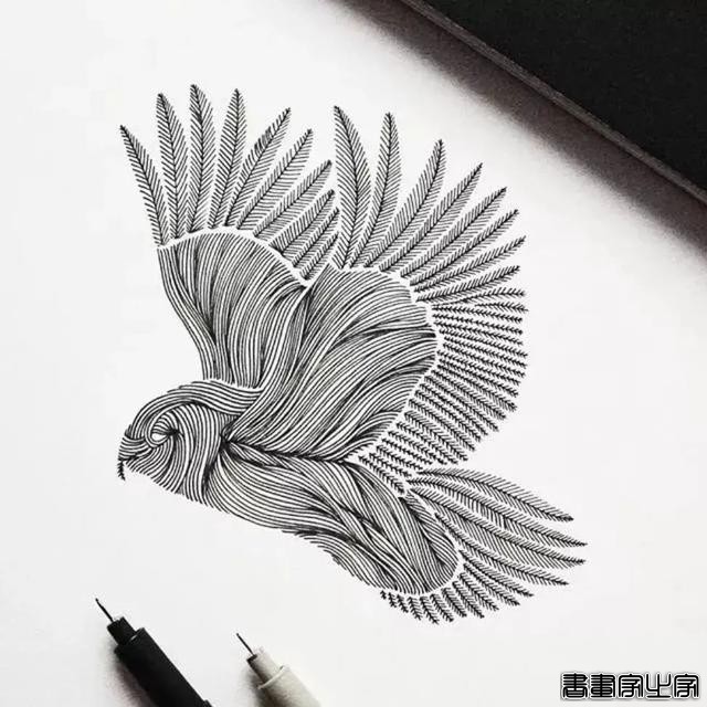 她笔下针管笔线描如此有趣且精致，看一眼，保证你喜欢上黑白插画-33.jpg