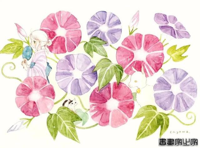 日本插画师的水彩世界，看一次就会爱上-7.jpg