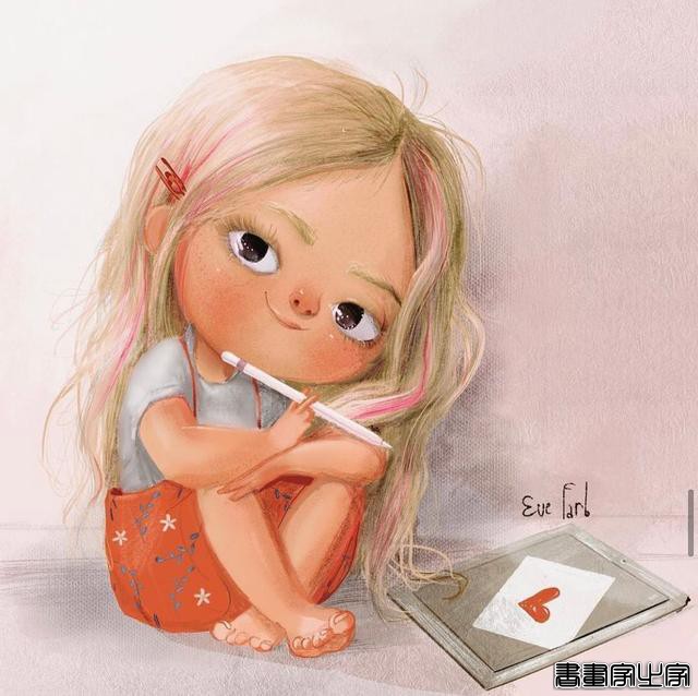 可爱的少女与呆萌的动物组成的插画，情绪饱满且治愈人心-12.jpg