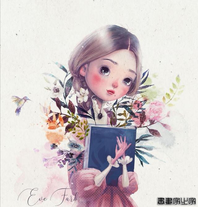 可爱的少女与呆萌的动物组成的插画，情绪饱满且治愈人心-23.jpg