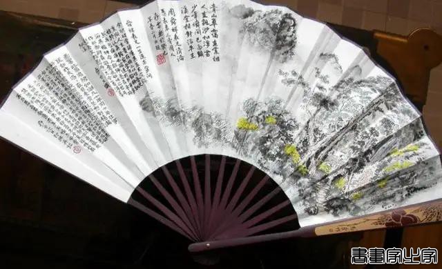 书画家徐存云“惠风和畅”书画折扇鉴赏-5.jpg