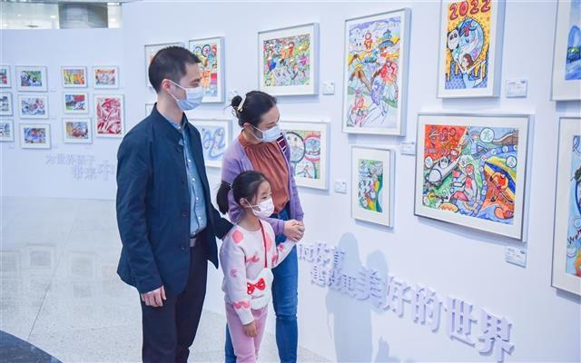 迎冬奥书画展在湖北省图书馆开展-1.jpg
