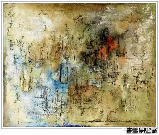 当代著名华裔法国油画家赵无极三十幅传世经典绘画作品赏析-19.jpg