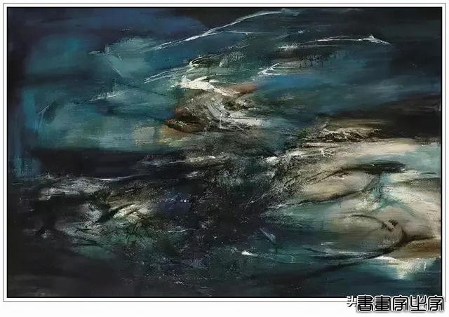当代著名华裔法国油画家赵无极三十幅传世经典绘画作品赏析-34.jpg