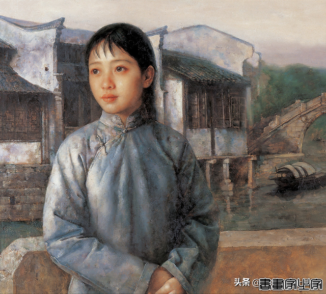 中国大师笔下的18张“人体油画”，韵味十足，女性之美淋漓尽致-6.jpg