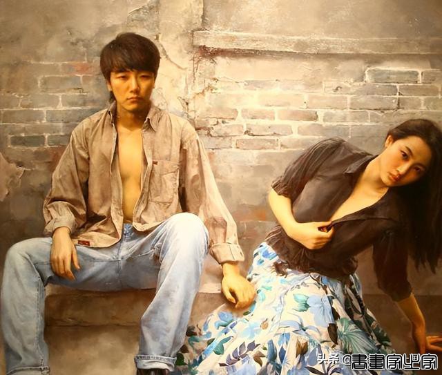 中国大师笔下的18张“人体油画”，韵味十足，女性之美淋漓尽致-11.jpg