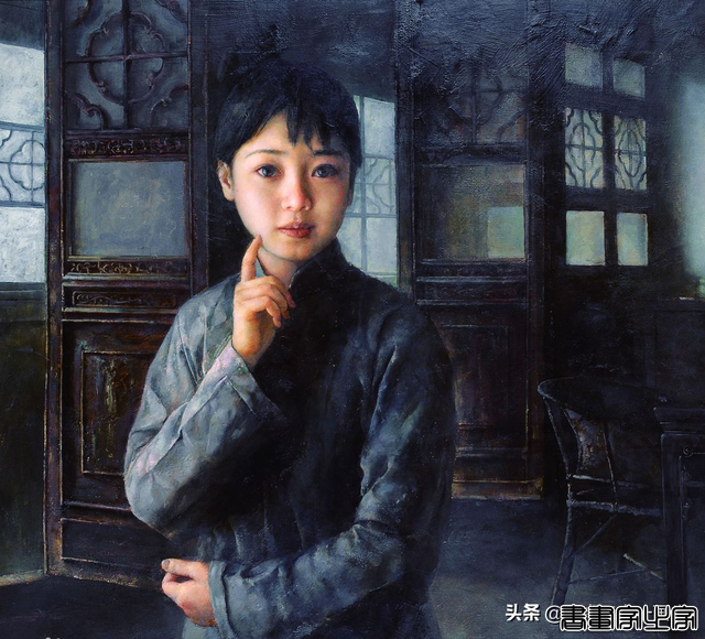 中国大师笔下的18张“人体油画”，韵味十足，女性之美淋漓尽致-17.jpg