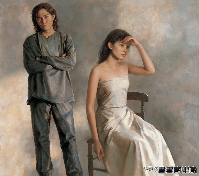 中国大师笔下的18张“人体油画”，韵味十足，女性之美淋漓尽致-19.jpg