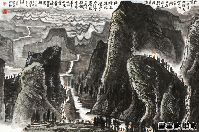 他是中国画牛第一人，6幅山水画拍卖上亿，最贵的一幅2.93亿-13.jpg