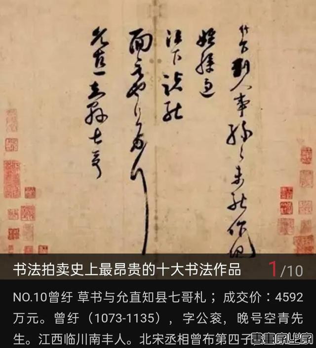 知道哪十件书法作品拍卖过亿元吗？-10.jpg