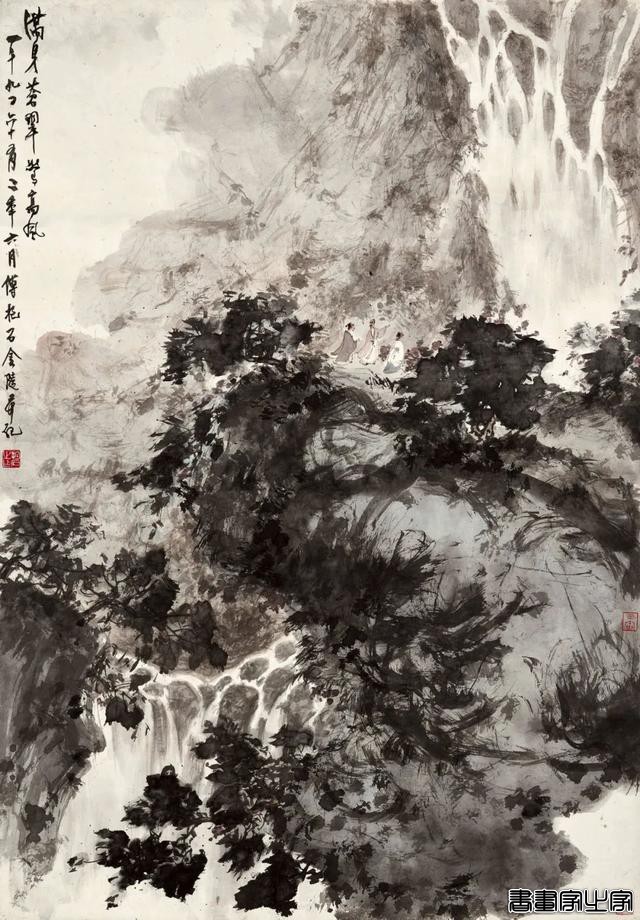有平淡也有高光，张大千拍卖纪录被刷新 | 盘点2022中国书画市场-6.jpg