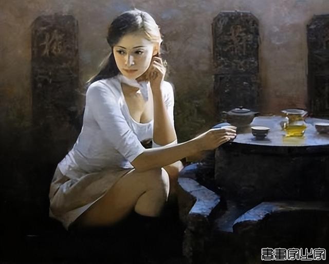 东方女性人体油画艺术合集 （一）-28.jpg