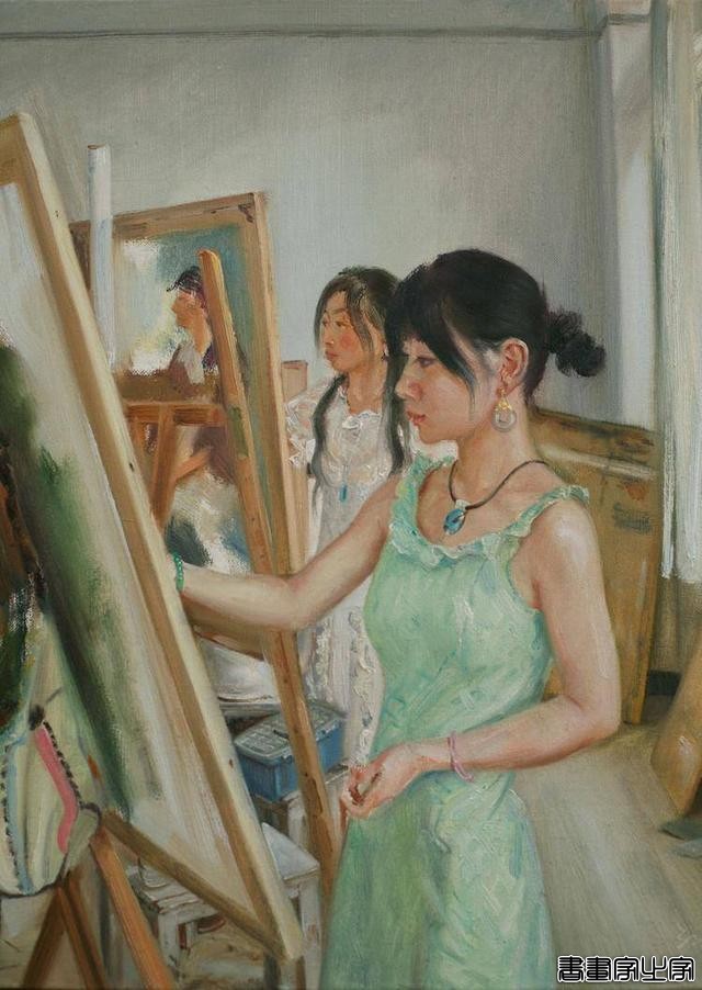 东方女性人体油画艺术合集 （一）-34.jpg