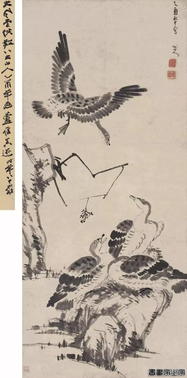 八大山人拍价最高的九幅画，个个精品，件件绝伦，不愧大师之作-9.jpg