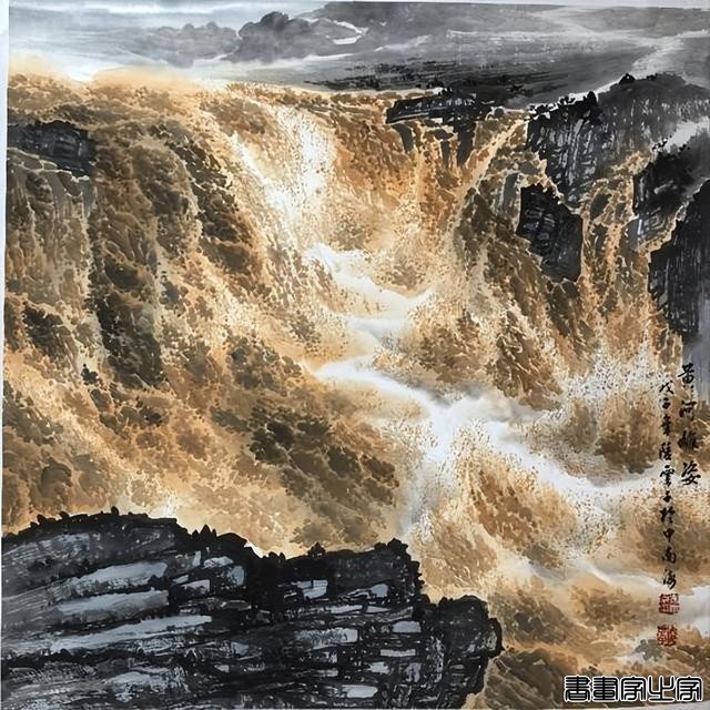 恭贺当代画家陵雲子作品《清香远溢》拍卖458万落锤！-5.jpg