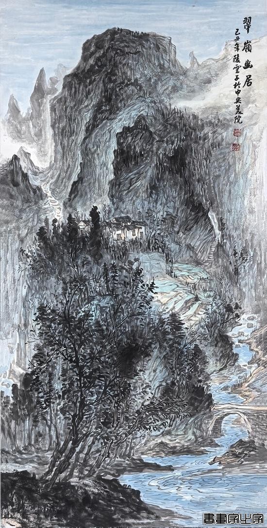 恭贺当代画家陵雲子作品《清香远溢》拍卖458万落锤！-7.jpg