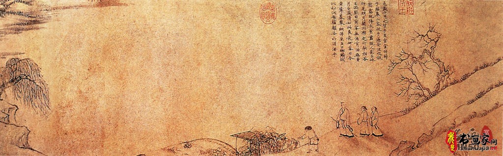 《后赤壁赋图》作者宋代乔仲常_后赤壁赋图高清全图