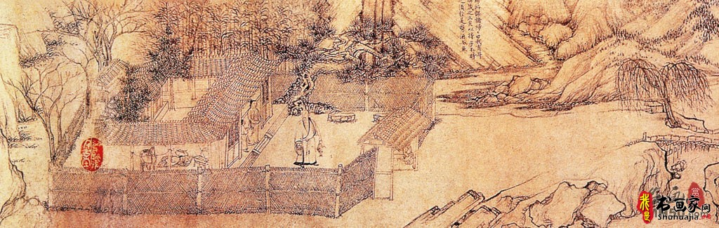《后赤壁赋图》作者宋代乔仲常_后赤壁赋图高清全图
