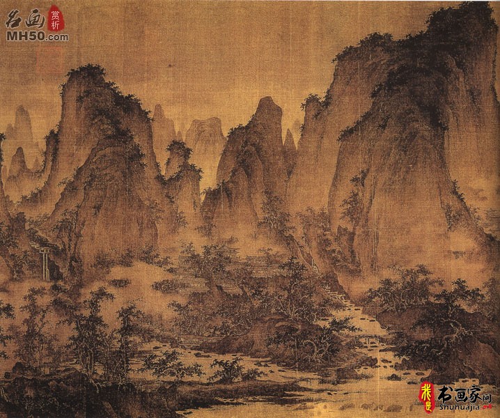 《夏山图》_夏山图高清全图赏析