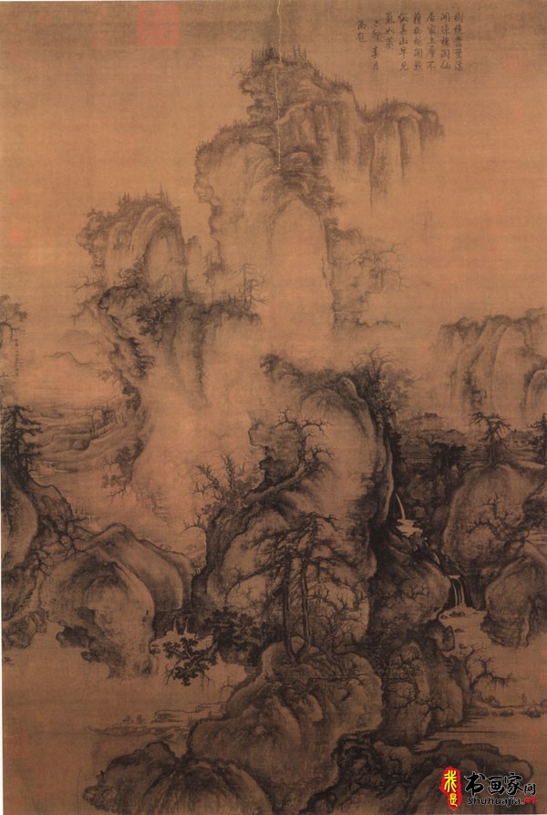 《早春图》作者宋代郭熙_早春图高清全图赏析