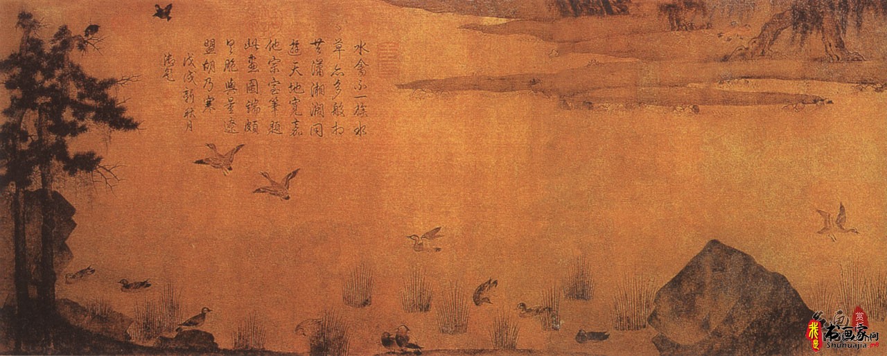 《湘乡小景图》作者宋代赵士雷_湘乡小景图高清下载