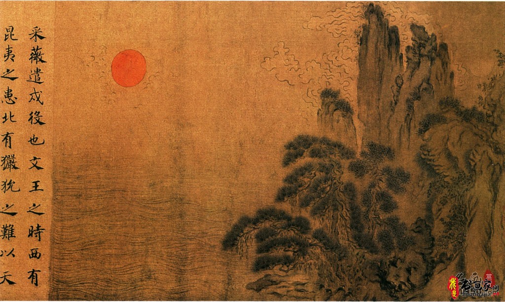 《鹿鸣之什图》作者宋代马和之_鹿鸣之什图高清全图